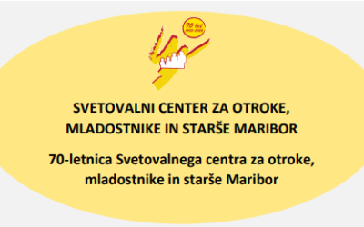 Predavanja Svetovalnega centra za otroke, mladostnike in starše Maribor